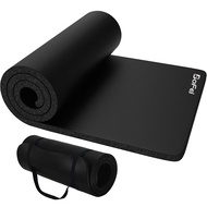 18MM NBR Yoga Mat Anti-Slip Surface for Secure Grip Yoga Matt For Workout Exercise Soft Comfortable