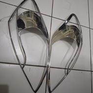 Toyota Vios 2008 to 2012 GEN 2 Headlight Head Light Chrome Cover Vios Ncp93 Accessories