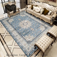 New crystal fiber carpet - Persian style living room rug - American-style sofa rug - Luxury bedroom 