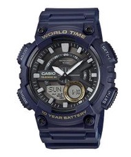 CASIO手錶專賣店 AEQ-110W-2A   30組電話號碼紀錄 全新公司貨附發票