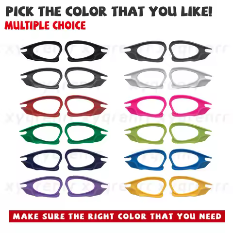 xyqrenrr Replacement Side Blinders For Oakley Penny X Metal Sunglass -Multi Choice