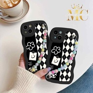 GC20 SOFTCASE DIAMOND GRID MOTIF FOR REALME 3 5 5i 5s 6 8 8i 9i 10 V23 5G C1 C2 C11 C12 C15 C17 C20 