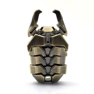 Novelty Beetle Shaped Magnetic Push Card Fidget Toy Rotating Top Compression Stress Relief Office AD