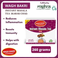 Wagh Bakri Instant 3 in 1 Masala Tea (Unsweetened Karak Chai) 260g