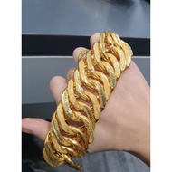 Genuine 916th Gold Centipede Bracelet