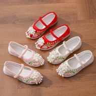 Hanfu shoes girls embroidered shoes girls embroidered shoes old Beijing Performance shoes Hanfu shoes, girls embroidered shoes, old Beijing ethnic clo3.21