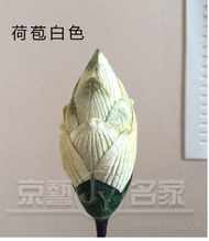 Artificial Flower Lotus Lotus Lotus Leaf Lotus Bud Artificial Flower European Flannel Flowers Buddha