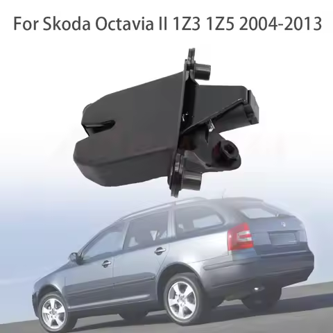 1Z5827501D Tailgate Boot Lock 3-Pin 12V for Skoda Octavia II 1Z3 1Z5 2004-2013