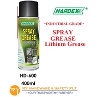 HARDEX HD-600 SPRAY GREASE LITHIUM GREASE 400ML HD600