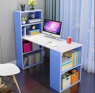 （訂貨價$460up）書櫃電腦枱(120cm寬)*可選擇：兩排書櫃 書櫃電腦桌 書桌 BookShelf Desk