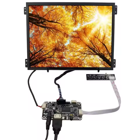 10.4" VS104T-004A 1024X768 600nits TFT-LCD Replacement G104XVN01.0 G104X1-L03 Screens used for Indus