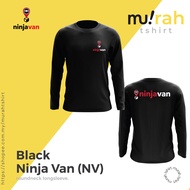 MURAHTSHIRT 🔥PROMOSI HEBAT🔥 NINJAVAN NINJA VAN BAJU LELAKI PEREMPUAN T SHIRT  JERSEY TSHIRT (LS NINJ