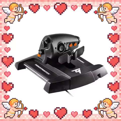 THRUSTMASTER T16000M FCS HOTAS Simulated Flying Rocker Accurate Linear Force Technology Game Rocker 