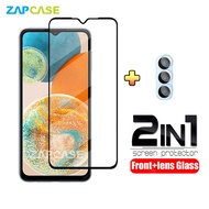 LAYAR Samsung A23 5G 2-in-1 Tempered Glass Screen and Tempered Glass Camera Package