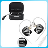 FAAEAL KZ D-Fi Headphone With Wireless Bluetooth Module Metal 3D Stereo Dynamic IEM Earphone 10mm Du