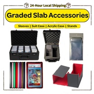 【Ready Stock】Graded Card Storage Case for Slabs | PSA | BGS | CGC | Magnetic Case