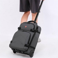 Trolley Backpack School Bag Trolley Boy Girl 2 Wheels Kids Luggage Bag Birthday Gift Beg Sekolah Rod