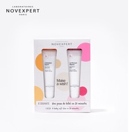 (Exp. 06/2025) NOVEXPERT Make A Wish Duo Mask Set มาสก์ล้างออก ผิวชุ่มชื้น + สครับ ผลัดเซลล์ผิว