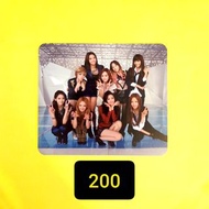 少女時代 The Boys 團卡