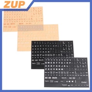 ZUP English Full Keyboard Frosted Transparent Keyboard Stickersputer Notebook New