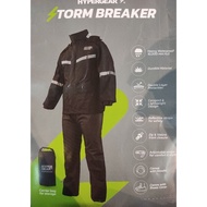 RAINCOAT HYPER GEAR RAINCOAT RAINSUIT HYPER GEAR STORM BREAKER HEAVY WATERPROOF 10000MM 100% ORIGNAL