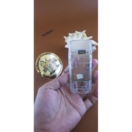 Nokia 8210 8250 transparent transparent back middle case bone plus flexible lights can light up