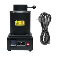 3KG Gold Melting Furnace1600W 2000F Digital Electric Melting Furnace With Graphite Crucible For Melt