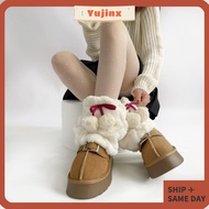 YUJINX Boots Socks, Y2K Thickened Plush Fluffy Boots Cover, Warm Fur Plush Fluffy Hairy Balls Clothi