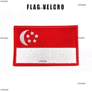 Flag Embroidery Cloth Sticker Velcro Armband Backpack Decoration Sticker Flag Sticker