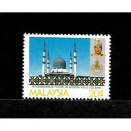 Stamp -  1988 Malaysia Opening of Selangor Sultan Salahuddin Abdul Aziz Mosque  (1v-20sen) Good Condition