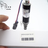 Kobelco อะไหล่รถขุดไฮดรอลิก SK200-2วาล์วโซลินอยด์ปั๊ม SK200-5วาล์วโซลินอยด์ปั๊มหลัก SK200-8โซลินอยด์