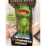🇺🇸2012 美國絕版玩具 the muppets Funko 布偶秀 KERMIT 柯密特 柯米蛙 搖頭公仔