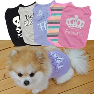 Summer Dog Cat Clothes Small Pet Dog Shirt Clothing Vest Shirt Pet Clothes Dogs Clothing for Costume