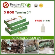 Termite Original Termites DIY Termite Baiting system (3box) - Umpan Anai-Anai DIY ( Green Bait ) 白蚁盒