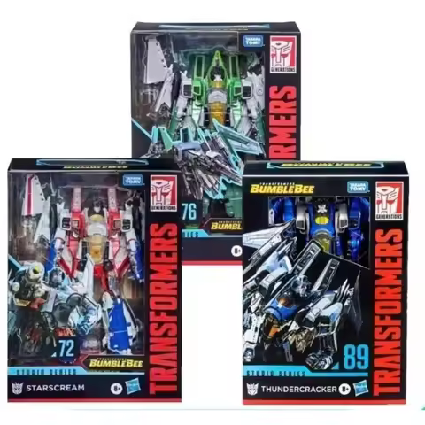 In Stock Transformation Studio Series SS-72 Starscream SS72 Thunder SS-89 Thrust Bumb SS-76 Action F