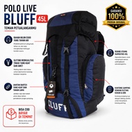 Carrier bag, mountain bag, climbing bag, hiking bag, camping bag 70L, Bluff series