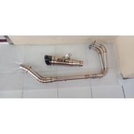 Exhaust racing SC project S1 Ninja 250carb Ninja 250fi R25 Cbr250Fullsystem