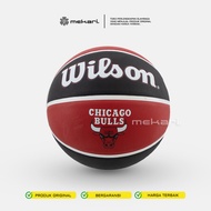 Wilson Basketball - NBA Tribute Chicago Bulls - Size 7 (OUTDOOR BALL)
