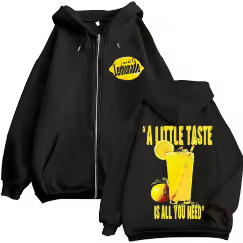 Louis Tomlinson Lemonade A Little Taste Is All You Need New Album 2025 Zip Up Hoodies Men Women Flee