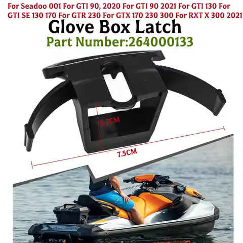 For SeaDoo For GTX For RXT For Wake For Fish Pro Glove Box Latch Direct Replacement With Part Number