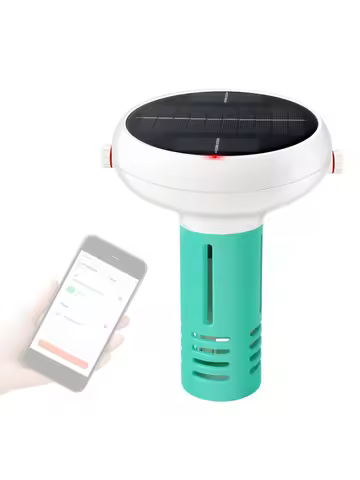 Tuya ZigBee Intelligent Chlorin Meter 7in1 PH ORP Total Dissolved Solids Salinity Temp CL Test Meter