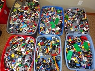 4 Pounds Bulk Lot! Random Parts, Pieces & Bricks, 500 pcs Lego 4 Pounds Bulk Lot! Random Parts, Piec