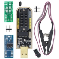 CH341A/CH341B 24 25ชุด EEPROM Flash BIOS USB โปรแกรมเมอร์โมดูล SOIC8คลิปทดสอบ SOP8สำหรับ93CXX EEPROM