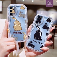 Shadow Rabbit casing ph Odd Shape For OPPO A3S A5/S AX5 A7/N AX7 A8 A9/X A11/K/X/S A12/E/S A115/S A16/E/K/S A17/K 4G/5G soft case Cute Cute Girl Plastic Mobile Phone