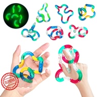 Crystals Fidget Tangle Decompression Toy Autism Brain Educational Fidget Diy Puzzle Kids Toy O1q6