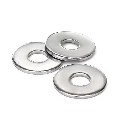 1-50PCS High Quality Large Flat Washer Pad A2 DIN9021 M3 M4 M5 M6 M8 M10 M12 M14 M16 304 Stainless S