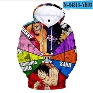 One Piece Anime Hoodies Sweatshirts In Long Sleeve One Piece New Design Hoodie Hoodie