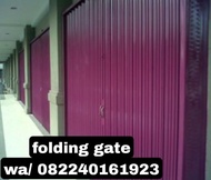 pintu folding gate bandung