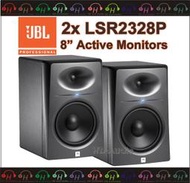 弘達影音多媒體 美國 JBL LSR2328 主動式喇叭 錄音室、工作室專業級監聽喇叭 公司貨