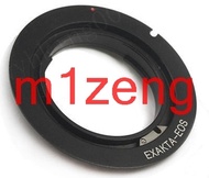 EXA-Ef Adapter Ring For Exakta Exa Mount Lens To Canon Eos1dx 5D2 5D3 5D4 6D 7D 7Dii 60D 80D 77D 90D 600D 650D 760D 1200D Camera